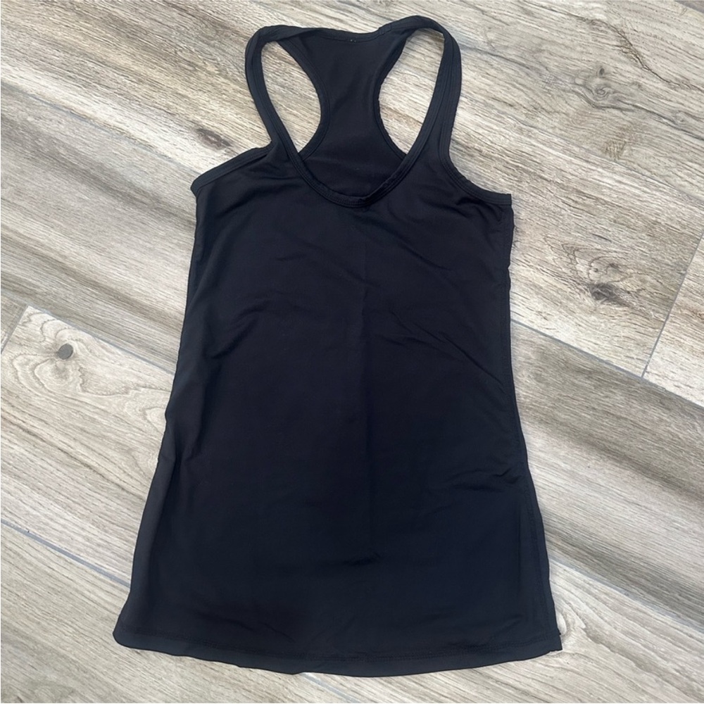 lululemon athletica Black Racerback Tank Top